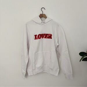 Bianca Chandon Lover Valentine’s Red Sequin Hoodie